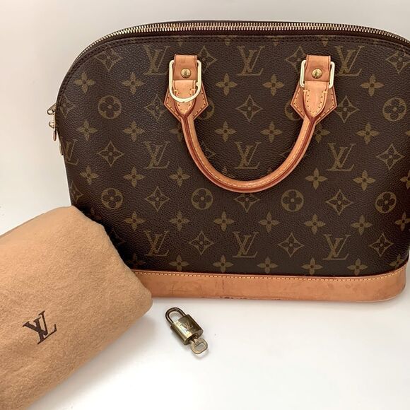 🤎LOUIS VUITTON Vintage Alma PM Monogram Hand Bag - Picture 2 of 15